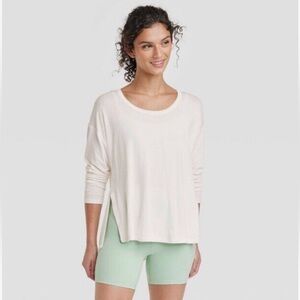 NEW- All in Motion Long Sleeve Modal Top